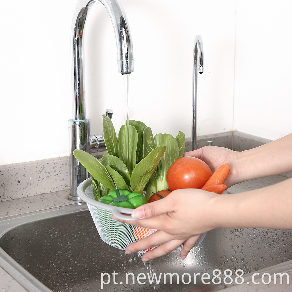 Metal Mesh Strainer For Fruit Washing